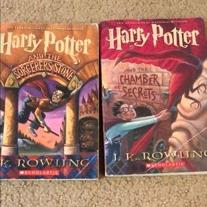 two harry potter books